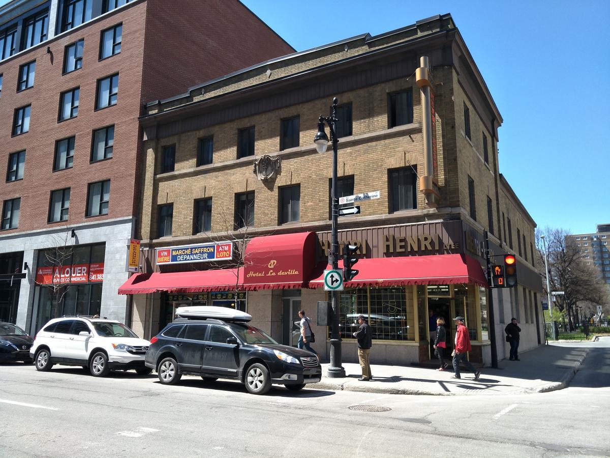 Hotel Le Deville Montréal Exterior foto